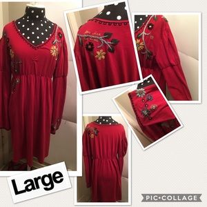 Double D Ranch Red Dress